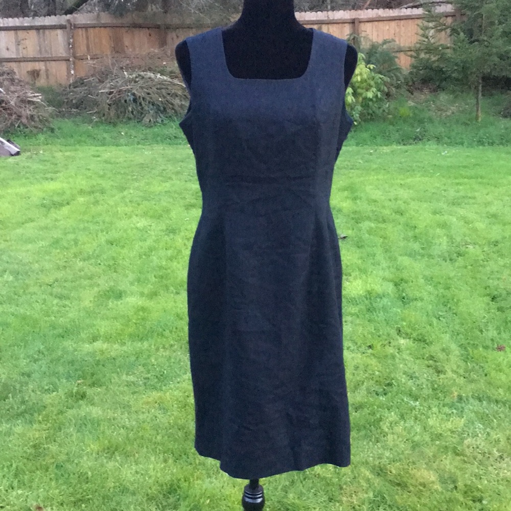 3/$20 Carol Horn Workshop Black Sheath Dress